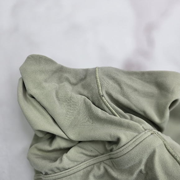 Aerie Bra XXL Women Green Square Neck Tank Bralette Sports Soft V Back - Picture 7 of 8